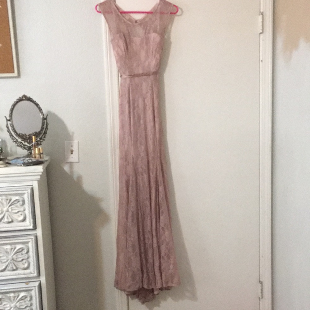 Lace Evening Gown